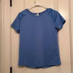 Athletic blue shirt
